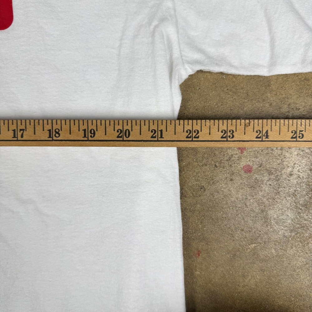 Vtg Nike Team Georgia Bulldogs T-shirt Mens Large White Just Do It Athletics Y2K - Picture 7 of 9